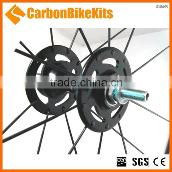 Super Stiffness CarbonBikeKits TW60C Track Carbon Wheel Light,60mm Clincer Carbon Track Wheelset photo-5