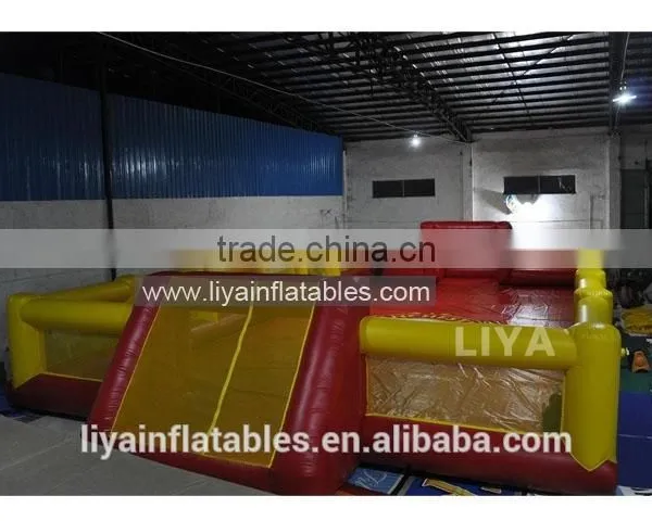 Air Sealed Inflatable Outdoor Soap Football Field on Sale, Inflatable Soap Soccer Field photo-4
