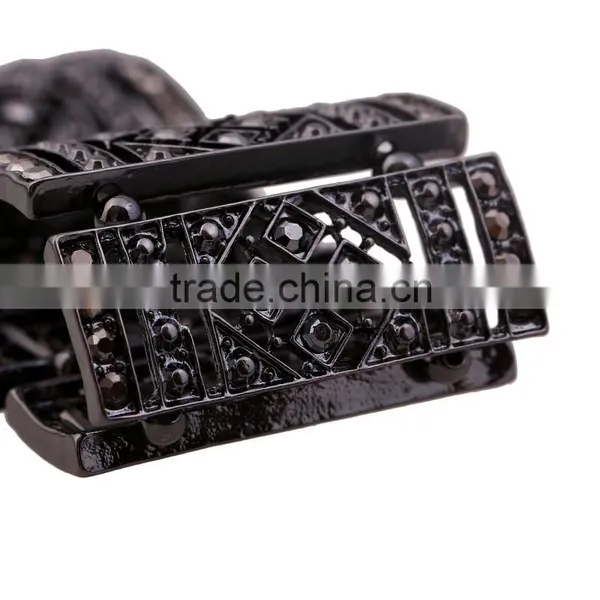 2016 New Arrival Punk Black & White Iron Bangle for Women photo-4