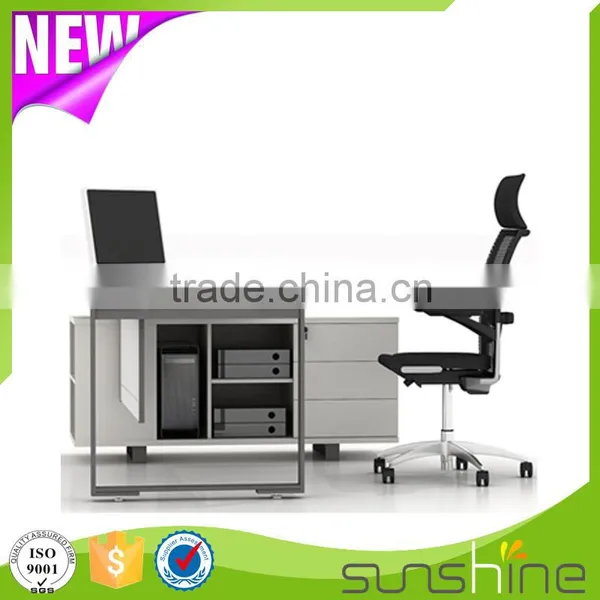 Top Grade First Grade l Shaped Adjustable Executive Desk photo-4