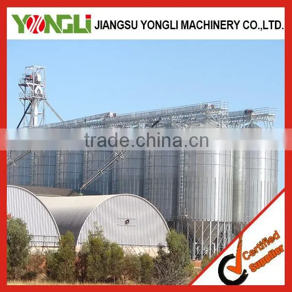 2000 Ton Galvanized Storage Rice Corn Grain Steel Silo With Conveying System photo-4