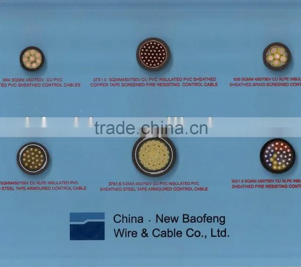 Copper/Aluminum Conductor Material and PVC Jacket Zr-kvv Control Cable photo-2