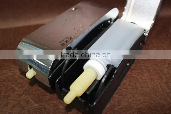 300ml*2 Chrome Shinning Finishing Hygience Products Plastic Soap Dispenser Liquid Soap photo-4