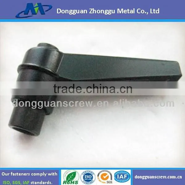 Internal thread and external thread adjustable tightening handle knob