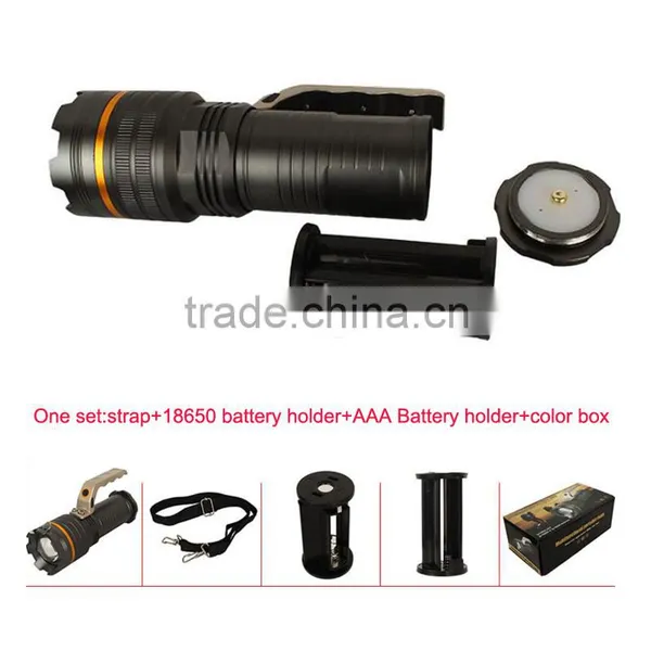 Y58 Aluminum 10W High Power XML T6 LED Extendable Portable Light photo-6