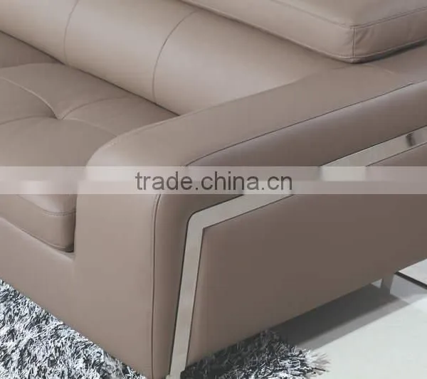 2016 Singapore Modern Design Metal Frame Corner Sofa photo-5