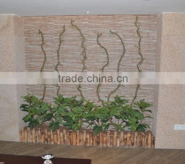 Reataurant Wall Decoration Artificial Monstera Leaves photo-3