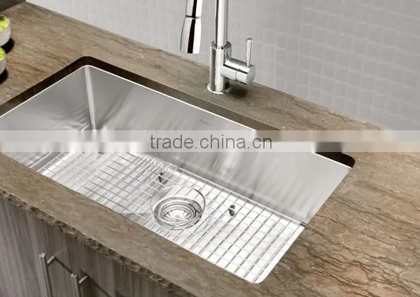 CUPC Certificate Handmade American Stainless Steel Kitchen Sink With Factory Price 3219 photo-6