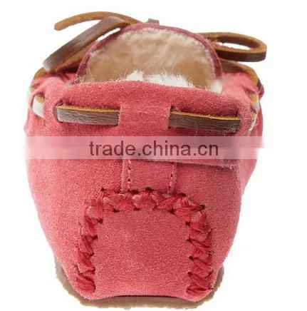 Soft Leather Baby Shoes Crib Moccasins MOQ 50 Pairs/mix 4 Size Quality Choice photo-2