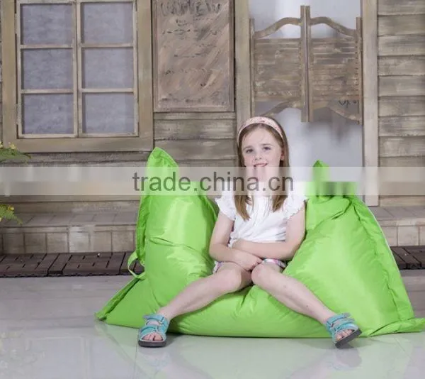 Solid Colored Children's Comfy Bean Bag Big Pillow Lounger Sofa Bed Or Chair photo-3