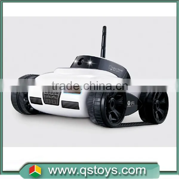 Newest 2016 Mini Wifi Control 4CH Real Time Transmission I-spy rc Tank Car Toy in Chenghai