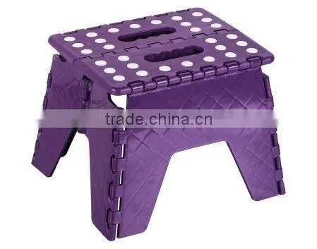 Home Furniture Portable Plastic Folding Step Stool Plastic Step Stool 450700 photo-2