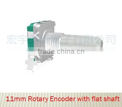 Huizhou 11 mm Size Rotary Encoder Switch With Metal Shaft photo-2