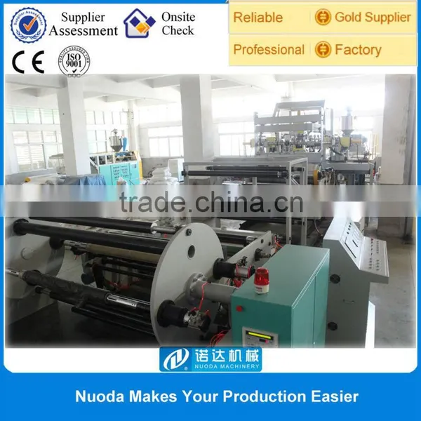 Automatic Mitsubishi PLC Control Cast Embossed Film Production Line photo-3