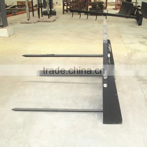Three Tines Bale Fork for Tractor Front End Loader