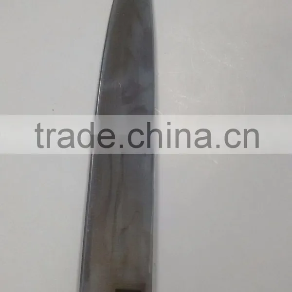 Colour Wooden Handle 5 Piece Set Containing Chopper Frozen Meat Knife photo-4