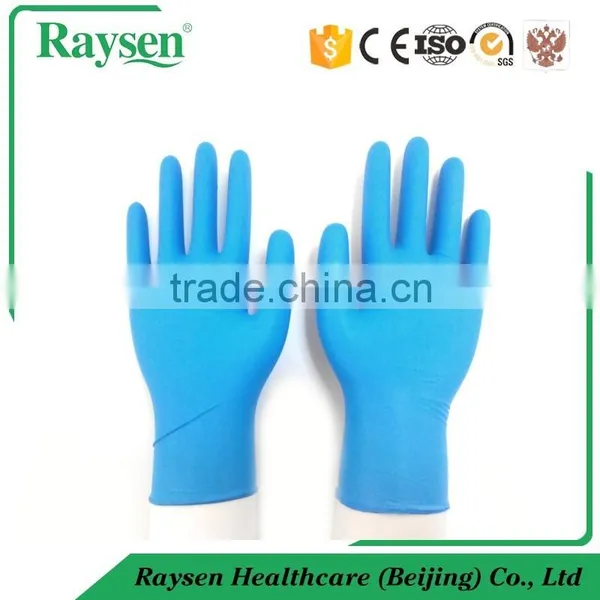 9inch Powder Free Disposable Nitrile Examination Gloves With CE photo-2
