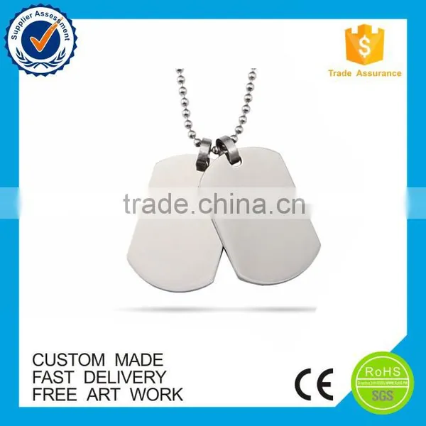 High Quality Promotional Handbag Metal Name Tag Blank Dog Tag photo-4