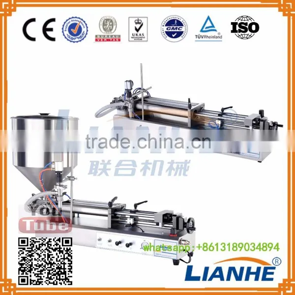 Stainless Steel Vertical Pneumatic Cream Filling Machine photo-3