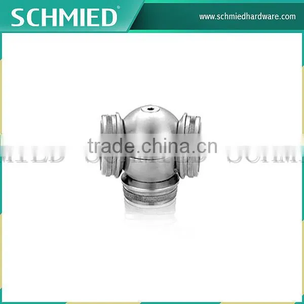Stainless Steel Flush Joiner Adjustable 90-180 Degree Round Tube Connector photo-2