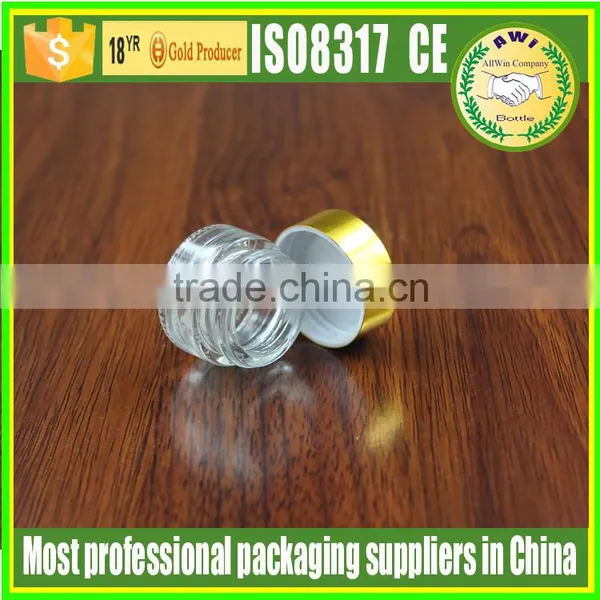 Frosted 100ml Glass Empty Cream Jar Frosetd Matte Cheap Facial Cream Glass Jars With Aluminum Cap photo-5