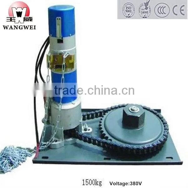 AC 1500kgs normal roller shutter motor with an overheat prevention device