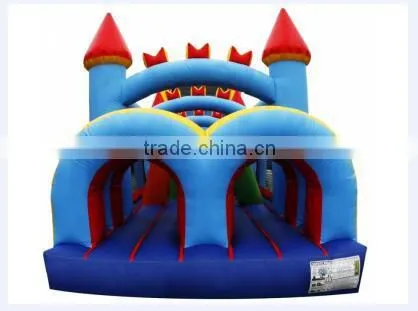 3.5mWx20mLx6mH Giant Inflatable Obstacle Course Outdoor Inflatable Games for Adult photo-3