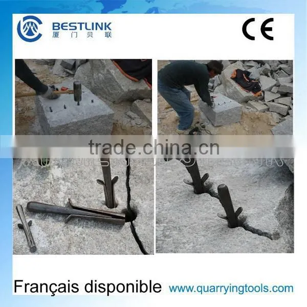 Sales Hand Stone Splitter Plug and Feathers photo-4