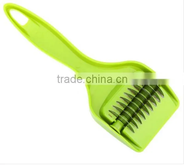 Manual Green Onion Chopper Slicer Garlic Coriander Cutter / Onion Cutter Onion Slicer / Vegetable Onion Chopper photo-5