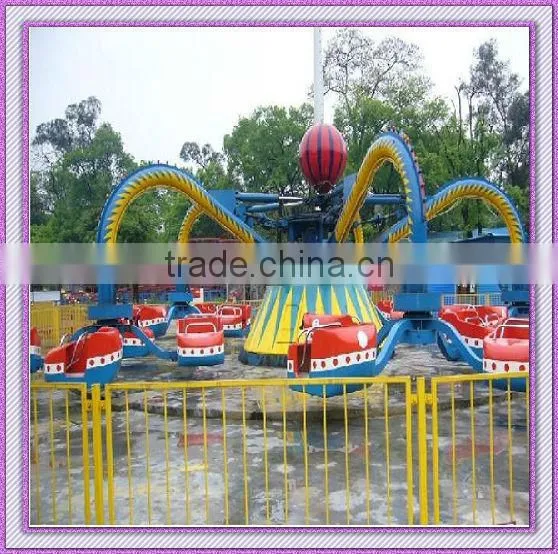 Amusement Jumping Machine Attractions Big Octopus Ride