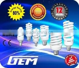 European Standard Spiral E14 8W/9W/11W Energy Saving Bulb,CFL Bulb With EMC RoHS photo-2