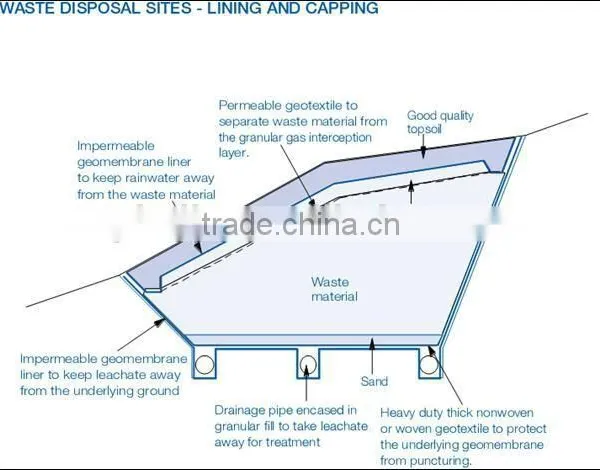 HDPE Waterproof Geomembrane/liner/sheet photo-6