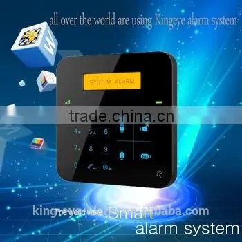 Wholesales Price GSM +PSTN Multi-language Yellow Smart Touch LCD Security Alarm System With Android IOS APP photo-6