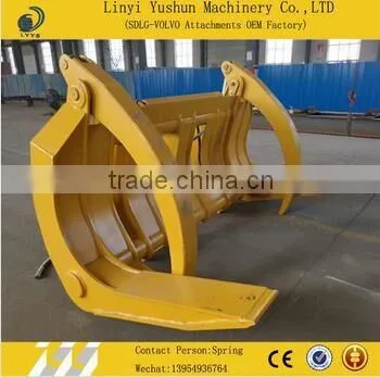 Big Hard China Log Grapple For Forest And Construction, Forest Forwarder Log Grapple