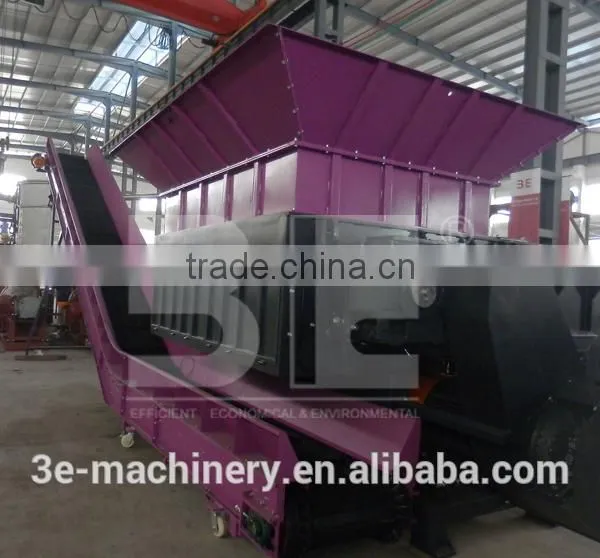 CE Marking With 3E Tire Shredder Machine, is High Quality & High Yield photo-3
