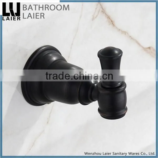 Modern Zinc Alloy ORB Finishing Bathroom Sanitary Items Wall Mounted Robe Hook photo-4