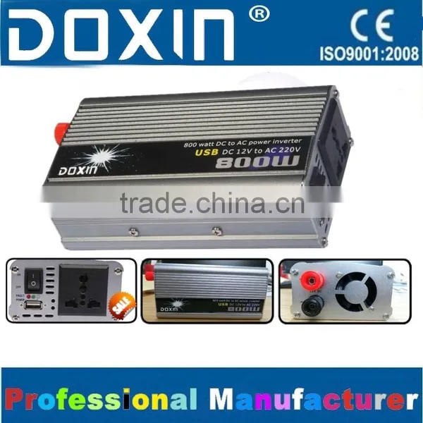 DOXIN 12v / 24v 220v 50 / 60Hz 1000w Modified Sine Wave Inverter dc ac Car Power Supply Inverter With USB photo-2
