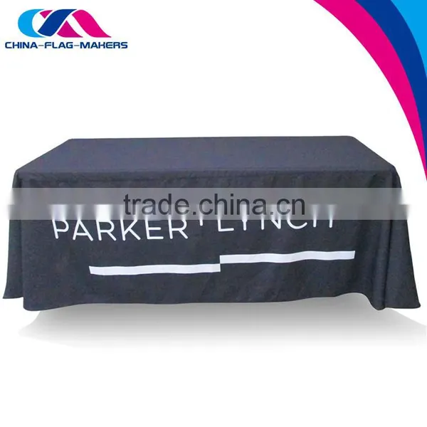 Custom Textile Print Trade Show Tablecloth photo-6