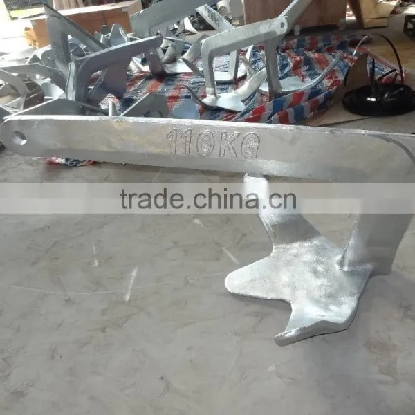 Hot Dip Galvanized Bruce Ship Anchor Nantong Manufacture photo-4