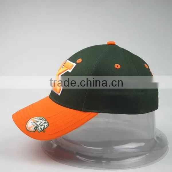 Stylish Adults Size 3D Embroidery Brushed Cotton Twill Baseball Caps With Slide Closure photo-2