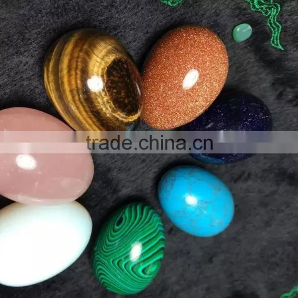 Wholesale Colorful Small Quartz Crystal Stone Eggs for Message photo-4