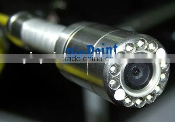 Pinpoint Staniless Steel Lens 40M Underwater Inspection Camera/Pipe And Wall Inspection/ Snake Video Pipe Inspection Camera photo-4