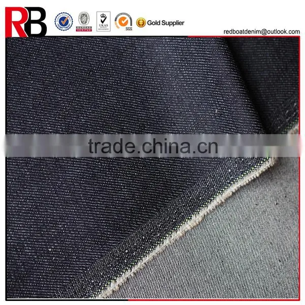 Rolls of Stone Washedcotton Denim Jeans Fabric for Apparel