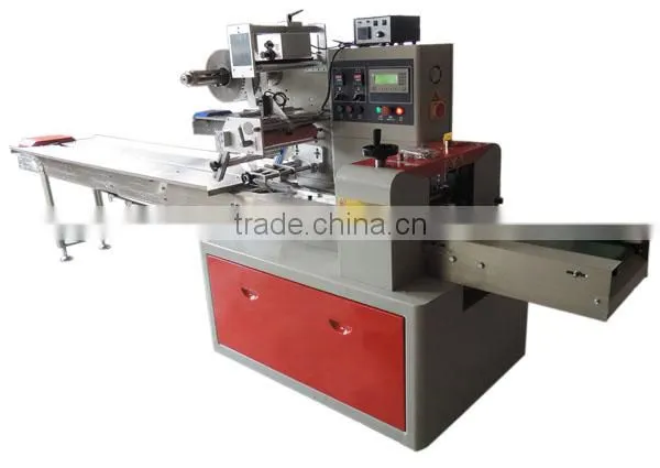 Horizontal Pillow Bafu Cake Packaging Machine DCTWB-250D photo-2