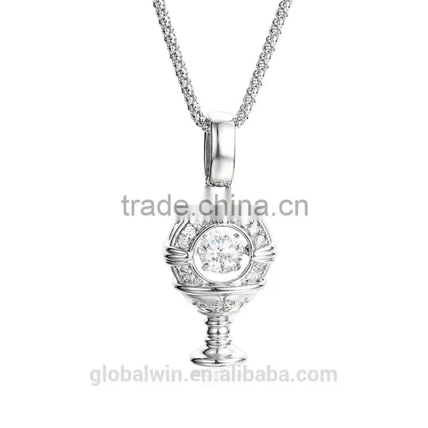 Dancing Gemstone Cross Necklace Clever Filigree Pendant 925 Sterling Silver Necklace Jewelry Necklace For Woman photo-6