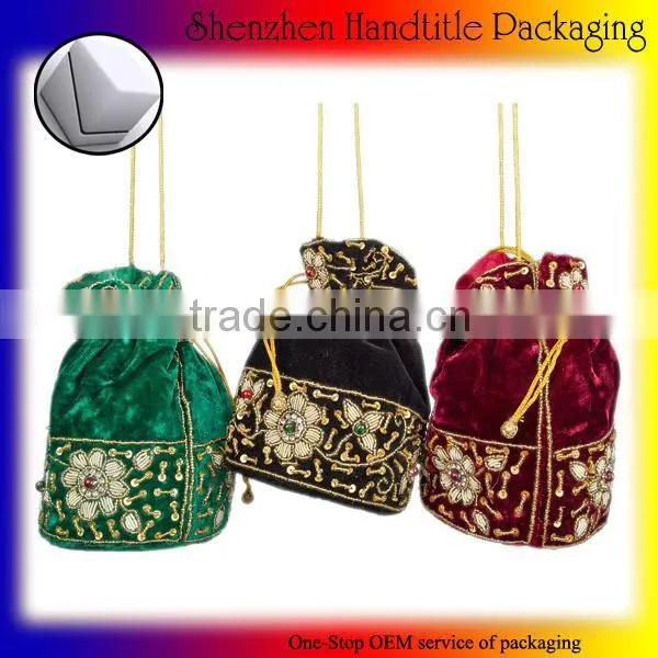 Velvet Drawstring Bag Custom Drawstring Bags Drawstring Toiletry Bag photo-2