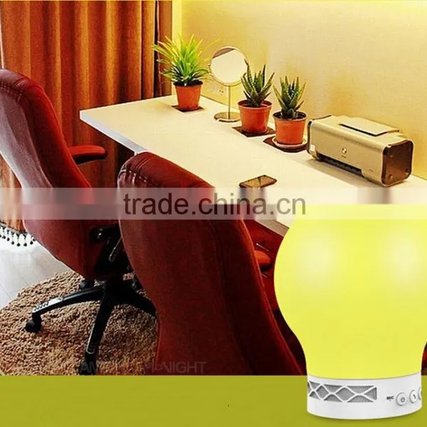 Mushroom Color Changed Music Player Lamp Bluetooth Speaker photo-6
