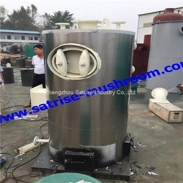 Vertical Type Sterilization Boiler for Mushroom Growing photo-3