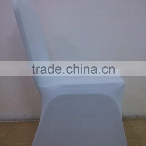 Outdoor Party Cheap Chair Cover White Wedding photo-3