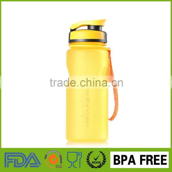 600ml Cheap Antibacterial Fashionable Plastic Travel Water Bottle photo-4